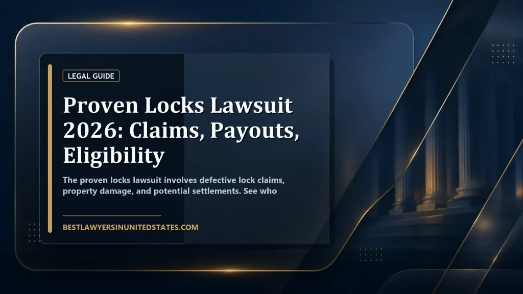 Proven Locks Lawsuit 2026: Claims, Payouts, Eligibility featured legal article image