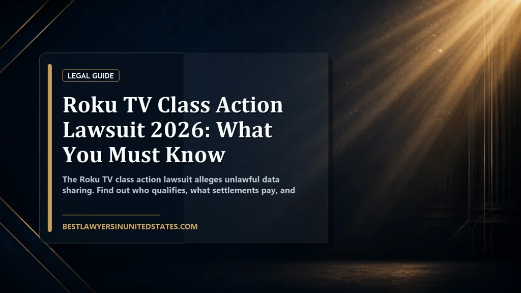 Roku TV Class Action Lawsuit 2026: What You Must Know featured legal article image