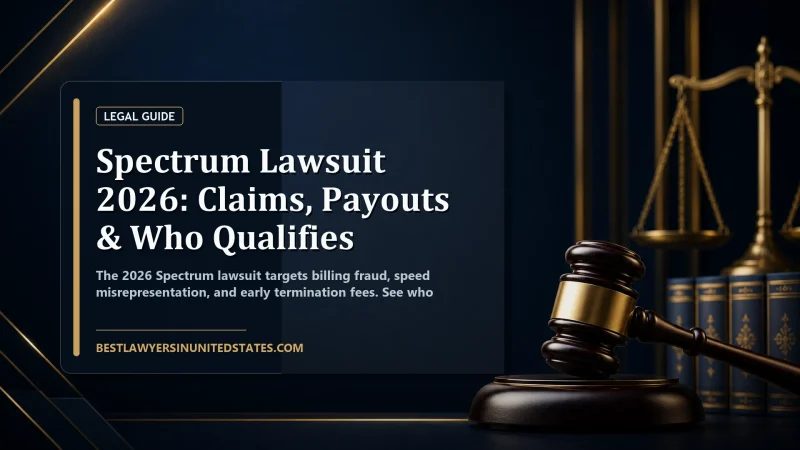 Spectrum Lawsuit 2026: Claims, Payouts & Who Qualifies featured legal article image