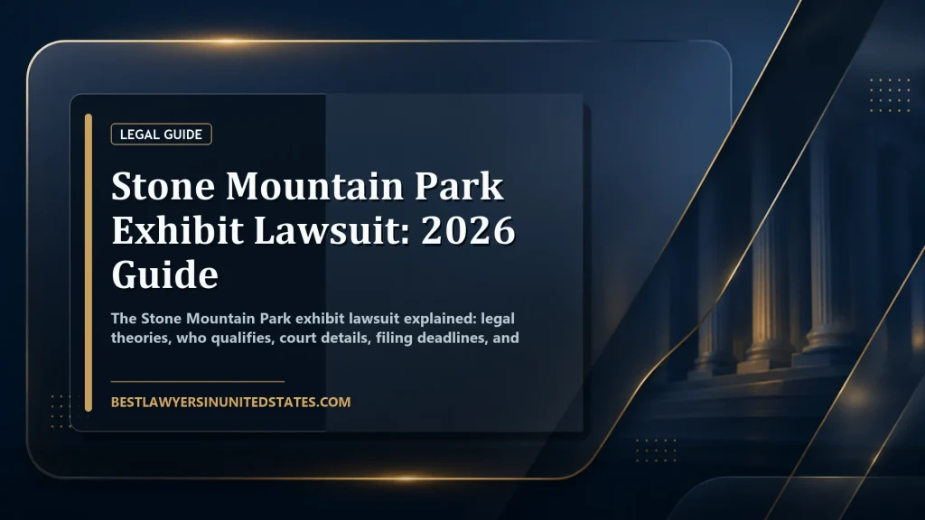 Stone Mountain Park Exhibit Lawsuit: 2026 Guide featured legal article image