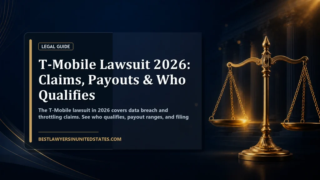 T-Mobile Lawsuit 2026: Claims, Payouts & Who Qualifies featured legal article image