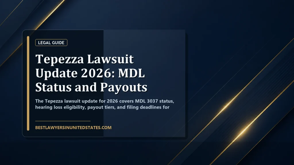 Tepezza Lawsuit Update 2026: MDL Status and Payouts featured legal article image