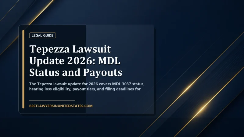 Tepezza Lawsuit Update 2026: MDL Status and Payouts featured legal article image
