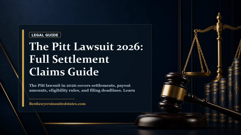 The Pitt Lawsuit 2026: Full Settlement Claims Guide featured legal article image