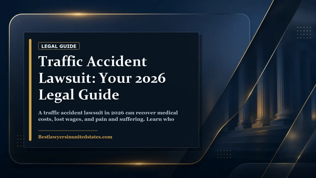 Traffic Accident Lawsuit: Your 2026 Legal Guide featured legal article image