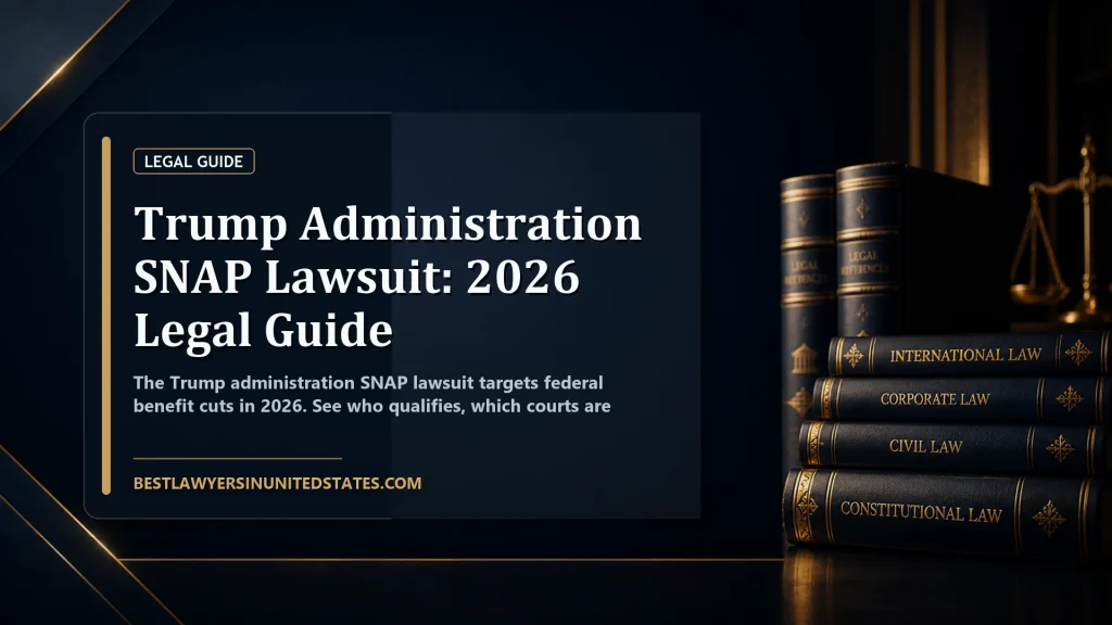 Trump Administration SNAP Lawsuit: 2026 Legal Guide featured legal article image