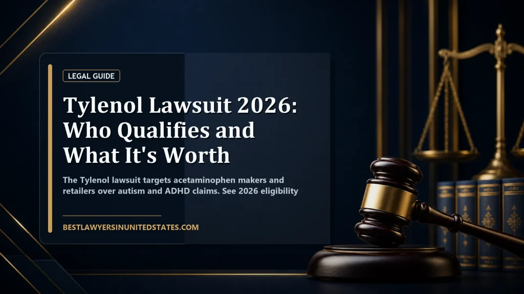 Tylenol Lawsuit 2026: Who Qualifies and What It's Worth featured legal article image