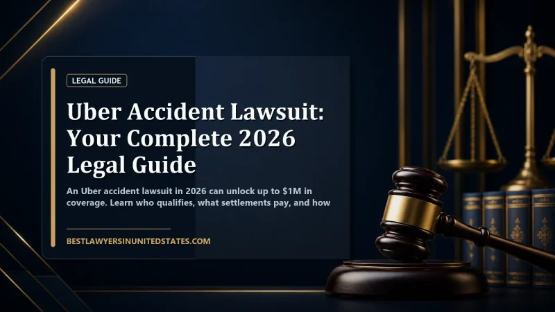Uber Accident Lawsuit: Your Complete 2026 Legal Guide featured legal article image