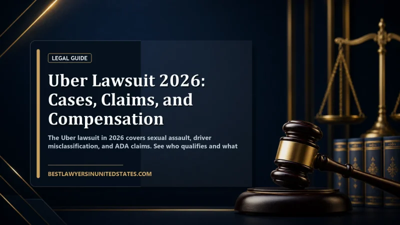 Uber Lawsuit 2026: Cases, Claims, and Compensation featured legal article image