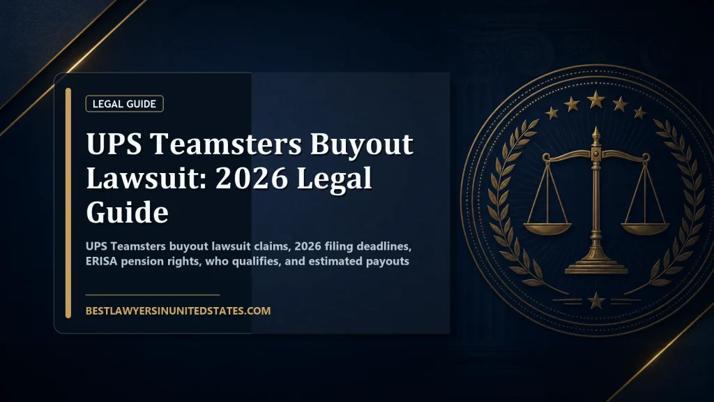 UPS Teamsters Buyout Lawsuit: 2026 Legal Guide featured legal article image