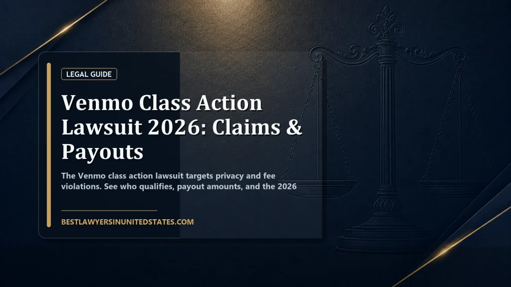 Venmo Class Action Lawsuit 2026: Claims & Payouts featured legal article image
