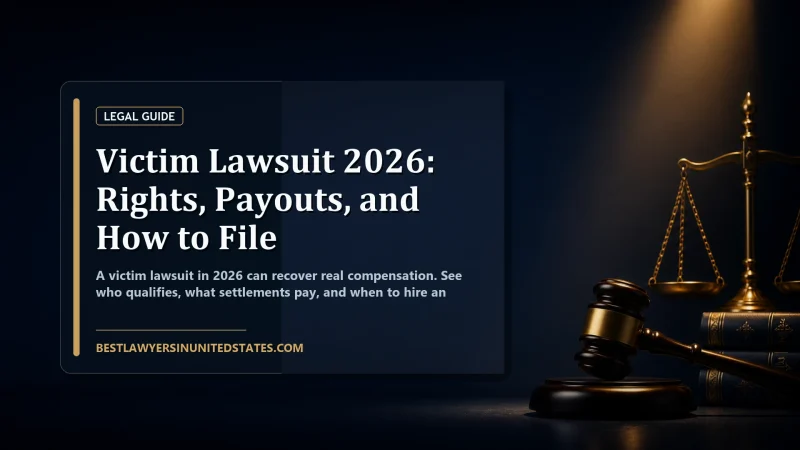 Victim Lawsuit 2026: Rights, Payouts, and How to File featured legal article image