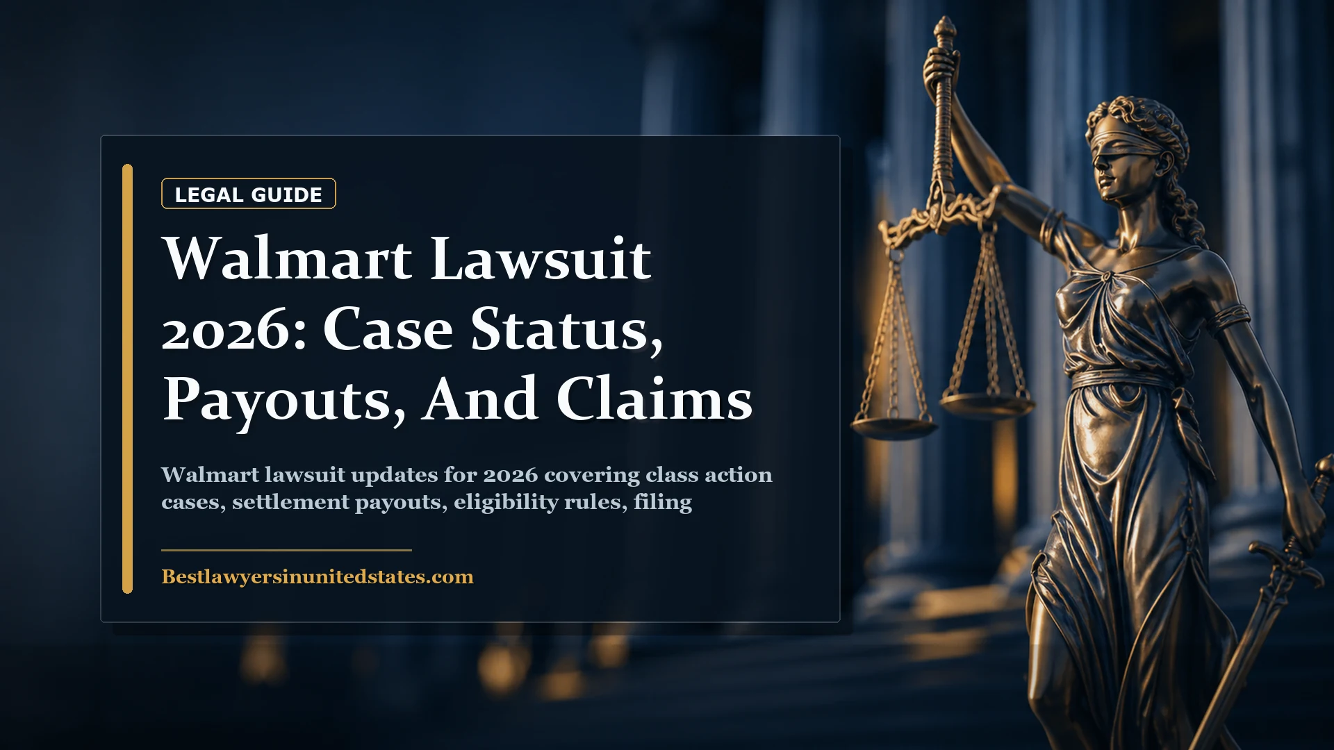 Walmart Lawsuit 2026: Case Status, Payouts, and Claims featured legal article image